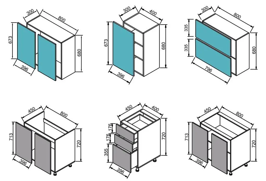 Bucatarie Modern Paola 2.0m (Wenge Magic/Craft Oak White)