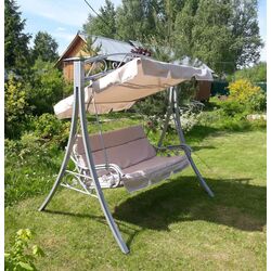 Скамья-качели с тентом Waltz Luxury (Beige)