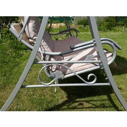 Скамья-качели с тентом Waltz Luxury (Beige) Thumb