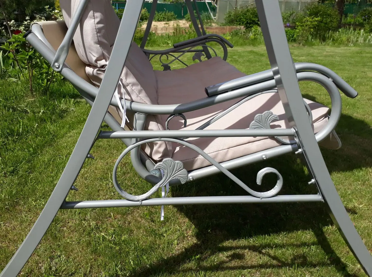 Скамья-качели с тентом Waltz Luxury (Beige)