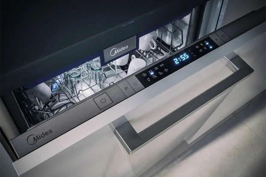 Masina de spalat vase incorporabila Midea MID60S900 (Silver) - 9