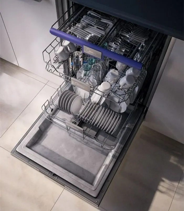 Masina de spalat vase incorporabila Midea MID60S900 (Silver) - 3