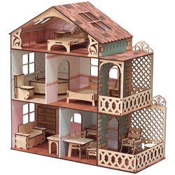 Căsuță pentru păpuși Magic Bunny House Milena (mica)