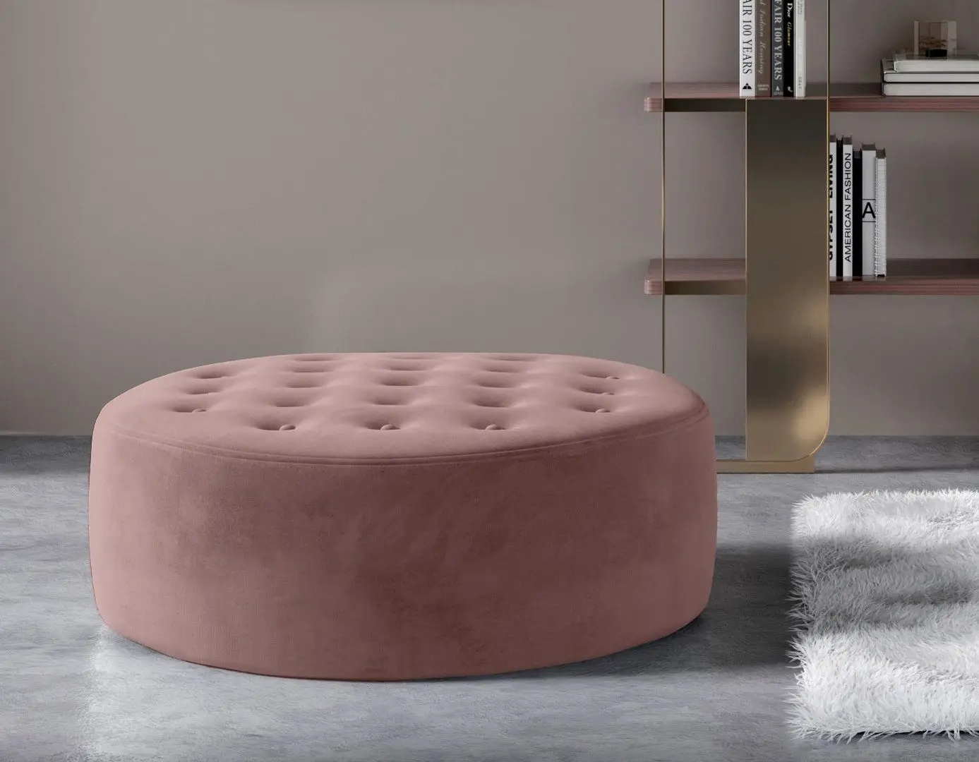 Puf Eltap Monty Matt Velvet 63 (Mountbatten Pink)