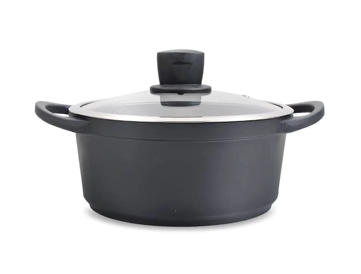 Кастрюля с крышкой Maestro MR-4324 (Black)