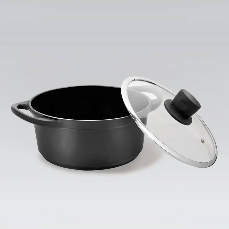 Кастрюля с крышкой Maestro MR-4324 (Black)