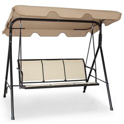 Скамья-качели Costway OP70492ZS (Beige) Thumb