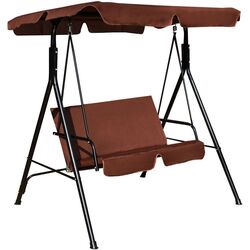 Scaun balansoar Costway OP70493CF (Brown) Thumb