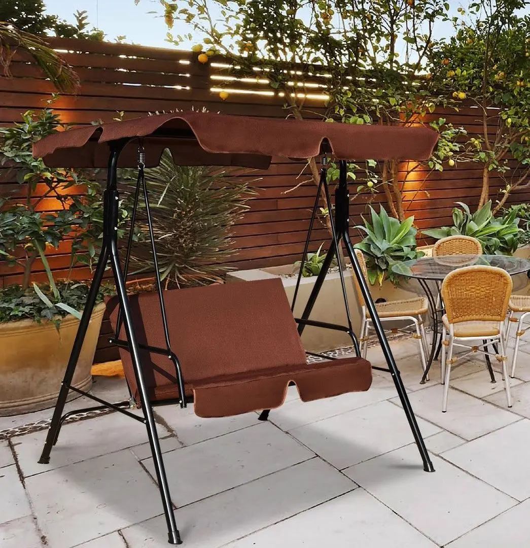 Scaun balansoar Costway OP70493CF (Brown)