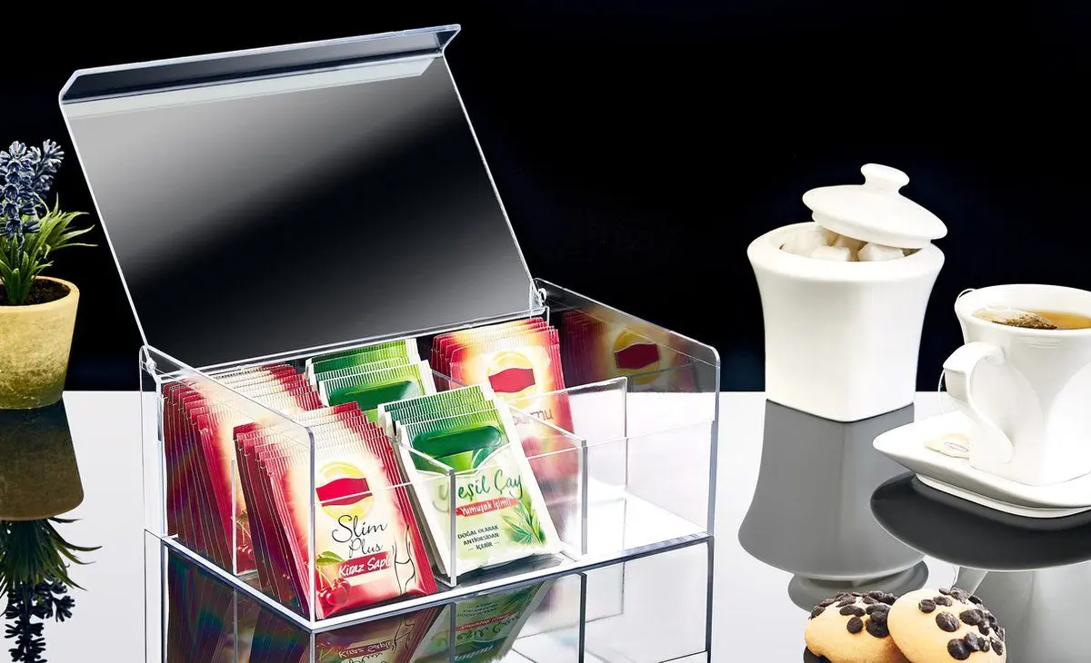 Organizator pentru ceai Boxup FT-055 (Transparent)