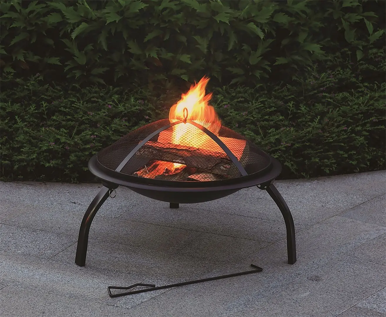 Semineu pentru foc Lund 99912 (Black) - 7