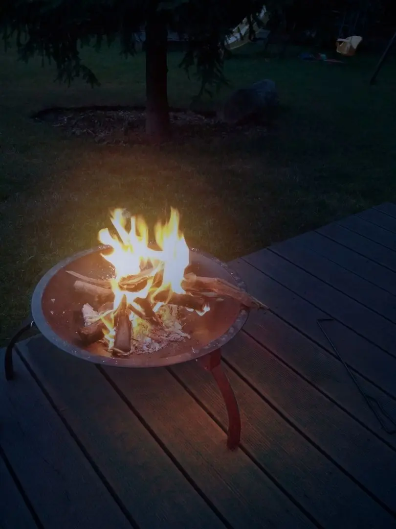 Semineu pentru foc Lund 99912 (Black) - 8