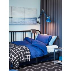 Pat extensibil Ikea Fyresdal 80х200 (Negru) Thumb