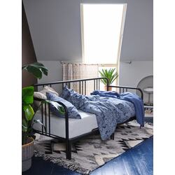 Pat extensibil Ikea Fyresdal 80х200 (Negru) Thumb