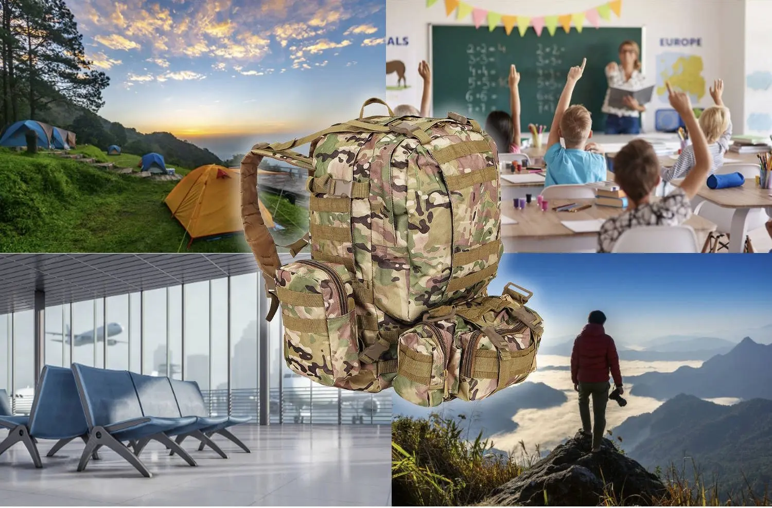 Rucsac Iso Trade 8923 (Camouflage)