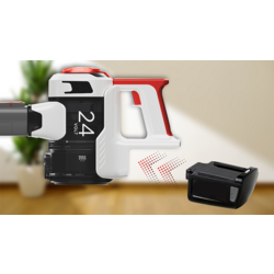 Аккумуляторный пылесос Sharp AnimalJet SA-VP1001RW-EU (Black/White) Thumb