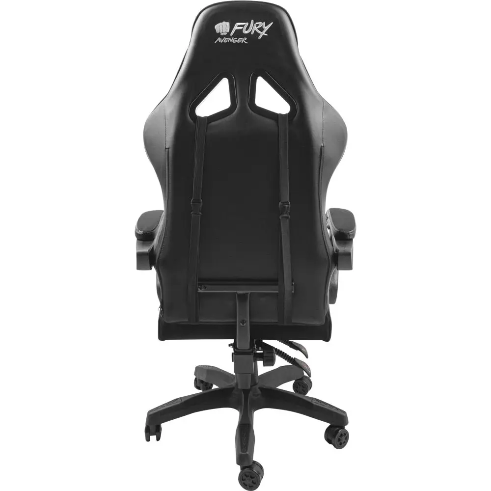 Кресло геймерское Fury Avenger L (White/Black)