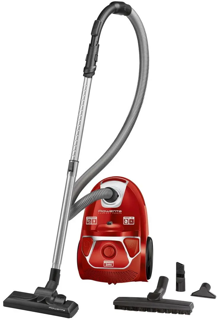 Aspirator Rowenta Compact Power Parquet RO3953EA (Red)