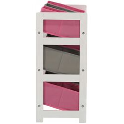 Etajera-organizer Chomik PHO3579 (White/Pink/Gray) Thumb