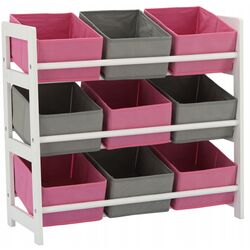 Etajera-organizer Chomik PHO3579 (White/Pink/Gray)