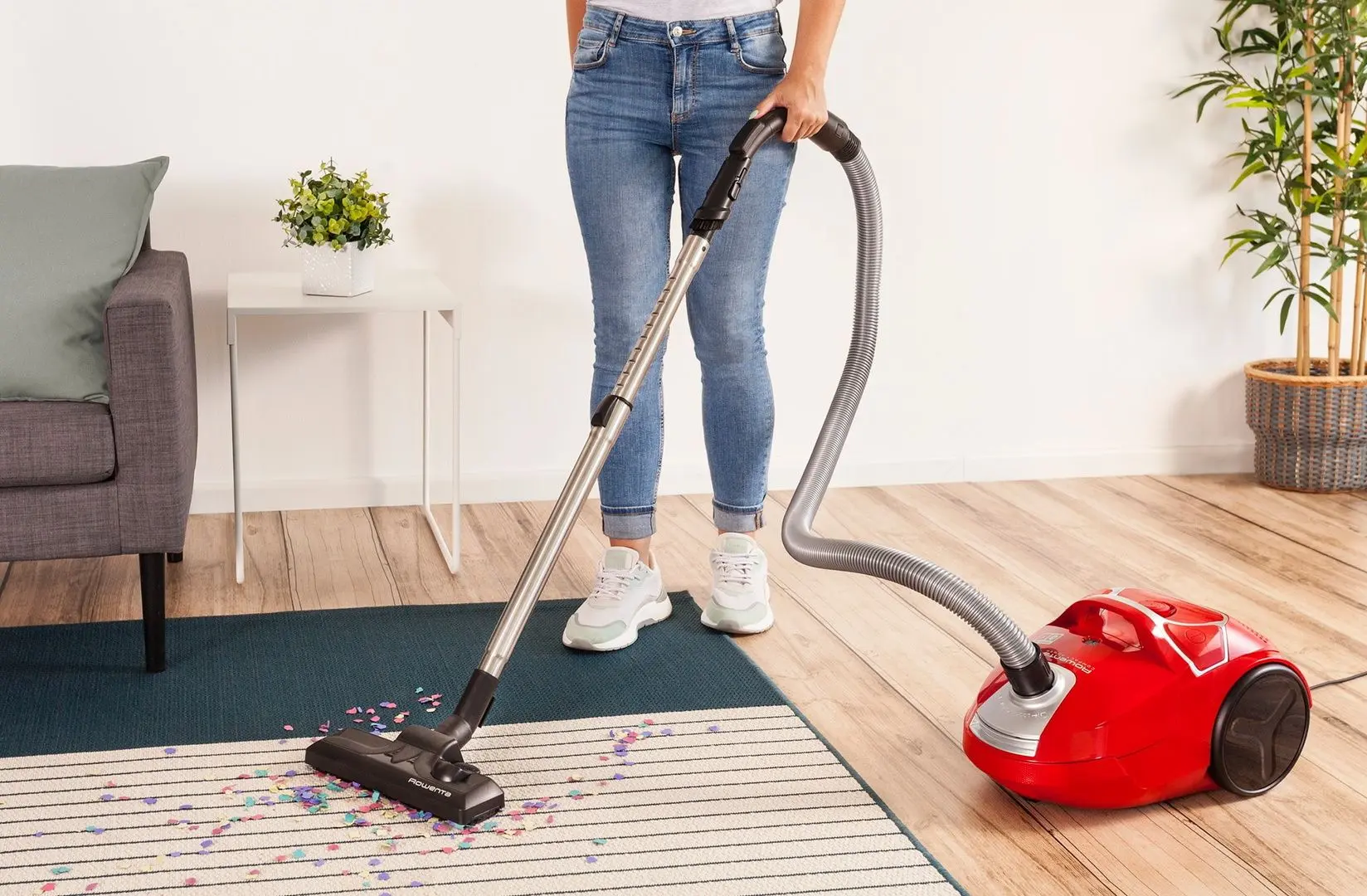 Aspirator Rowenta Compact Power Parquet RO3953EA (Red)