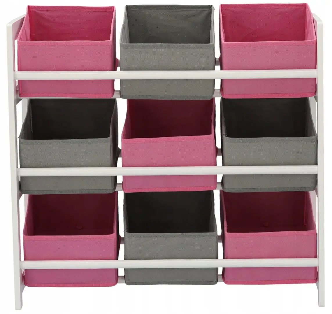 Etajera-organizer Chomik PHO3579 (White/Pink/Gray) - 4