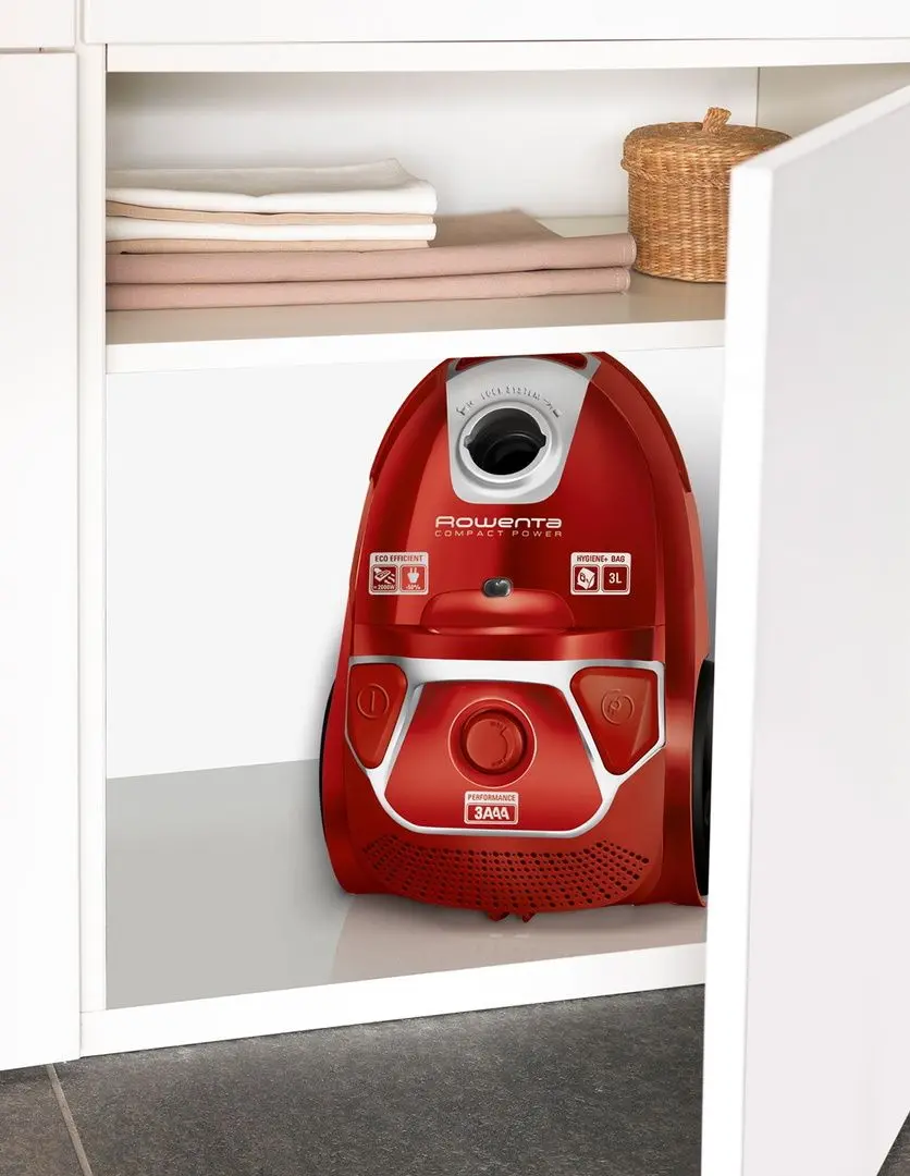 Aspirator Rowenta Compact Power Parquet RO3953EA (Red)