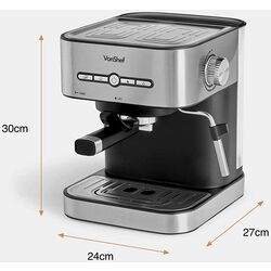 Aparat de facut cafea VonShef 2000103 (Silver/Black) Thumb