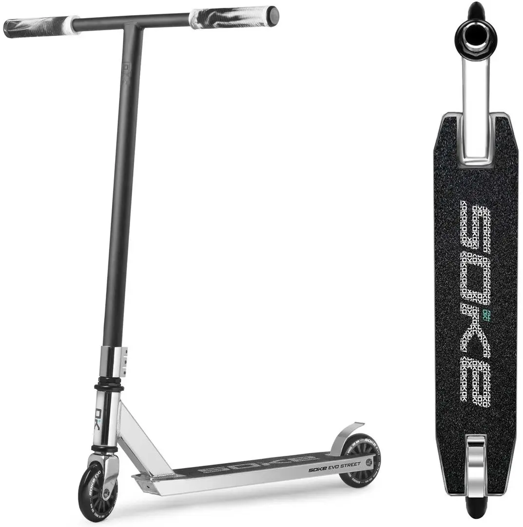 Самокат Soke Evo Street (Silver)