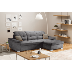 Диван угловой раскладной Mobhaus Evangelin Right (Gray) Thumb