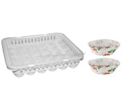 Recipient pentru ouă + set forme de copt Polite 7260/M178