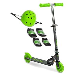 Trotineta + set protectie Toyz Tauro 0422 Set (Green)