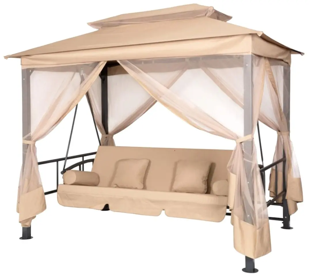 Scaun balansoar Strend Pro Alipascha Lux (Brown) - 5