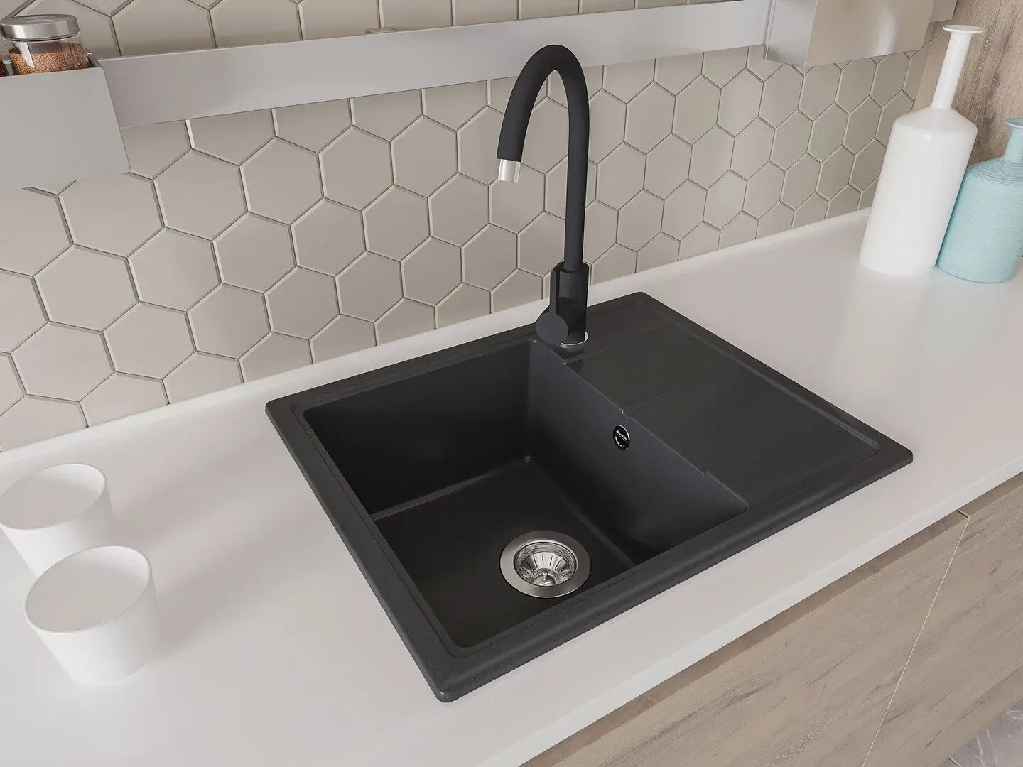 Chiuveta Dr.Gans Nica 580 (Black) - 3