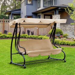 Скамья-качели с тентом Waltz Corfu (Beige)