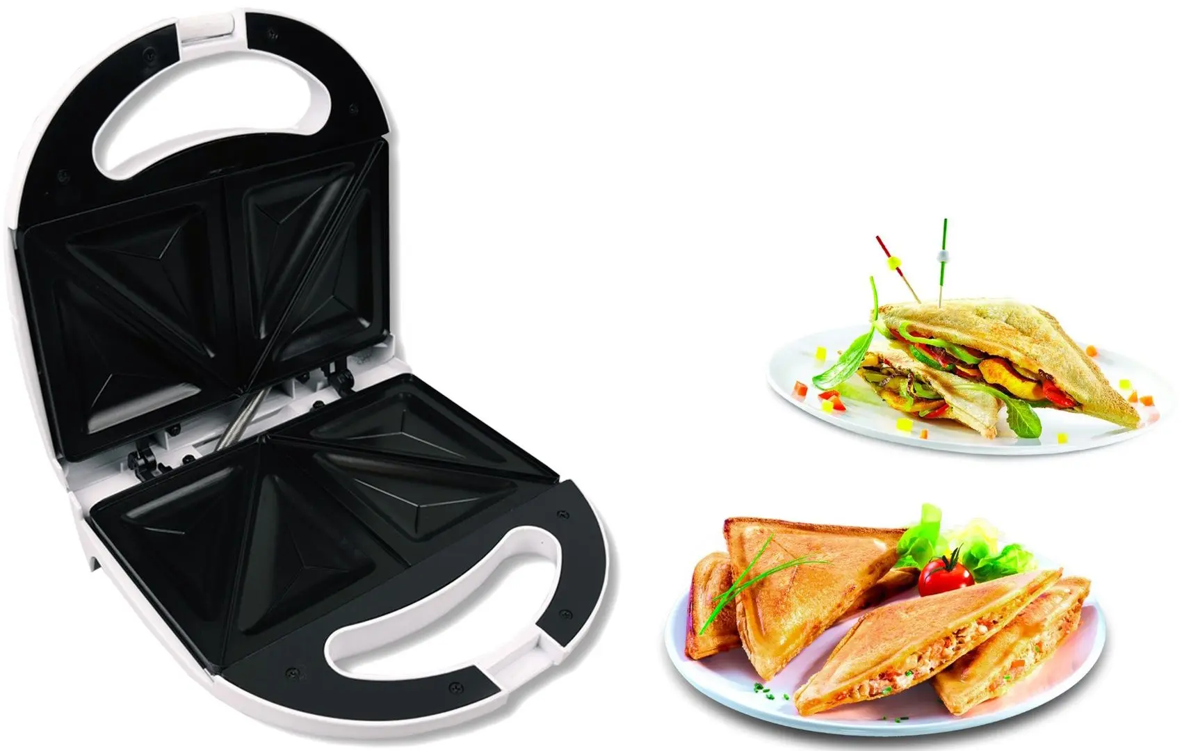 Aparat pentru sandwich-uri Maestro MR-711 (White)