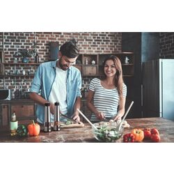 Set pentru condimente Eldom Pair ZMP4 (Inox) Thumb