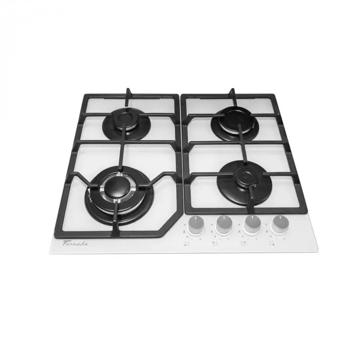 Plita incorporabila pe gaz Tornado Cleo TE 4225SG (White)