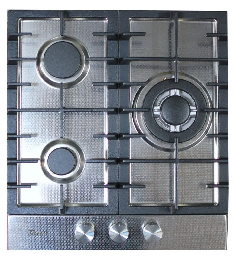 Aragaz incorporabil Tornado TR-453 HM Textured (Inox)