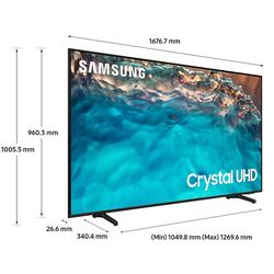 Televizor Samsung 75" Crystal UHD 4K UE75BU8000UXUA (Black) Thumb