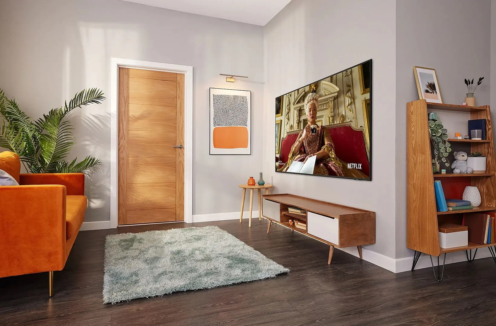 Televizor Samsung 75" Crystal UHD 4K UE75BU8000UXUA (Black)