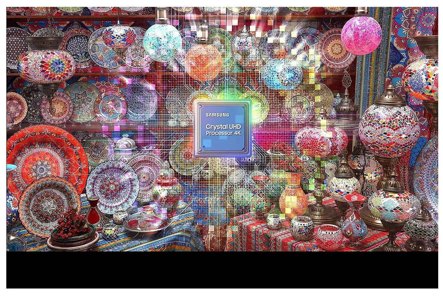 Televizor Samsung 75" Crystal UHD 4K UE75BU8000UXUA (Black)