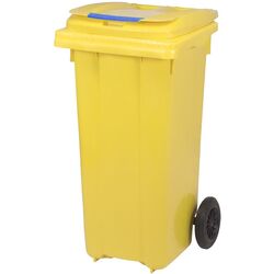 Tomberon pentru deseuri Uniplast 120L (Yellow)
