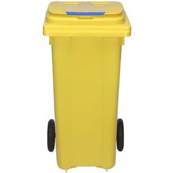 Tomberon pentru deseuri Uniplast 120L (Yellow) Thumb