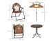 Set mobilier de gradină Strend Pro Melisenda Monkey 1 + 2 (Brown)