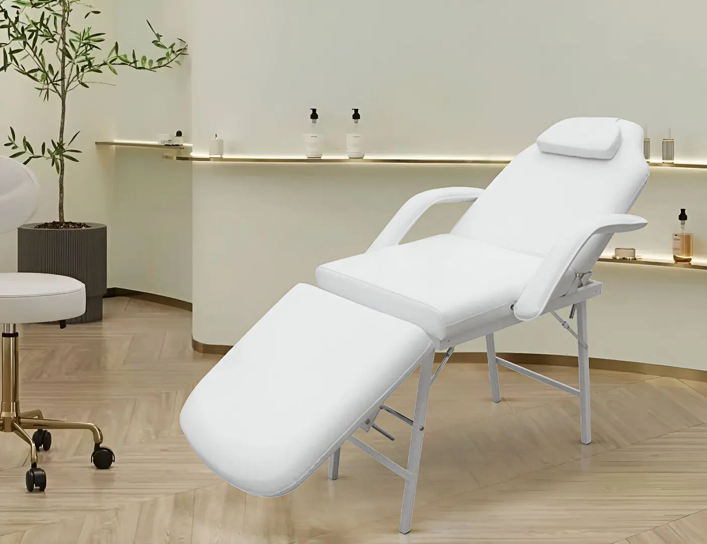 Fotoliu cosmetologic VidaXL 110041 (White)