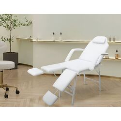 Fotoliu cosmetologic VidaXL 110042 (White)