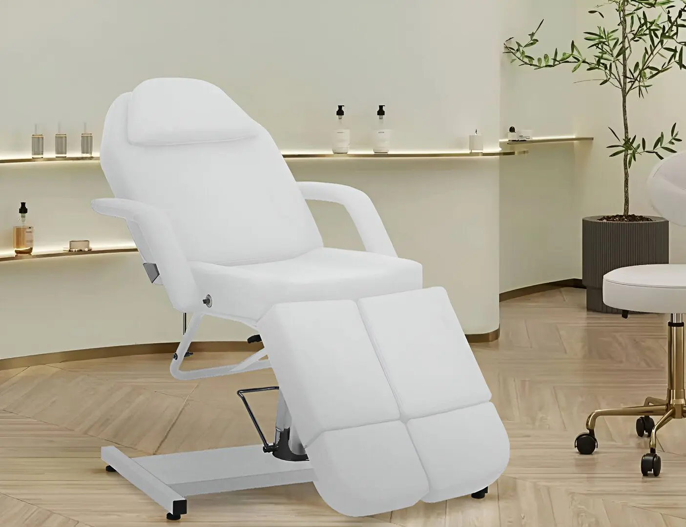 Кресло косметологическое VidaXL 110267 (White)