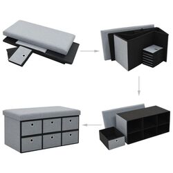 Bancheta Art Flame 4A-151FG (Grey) Thumb