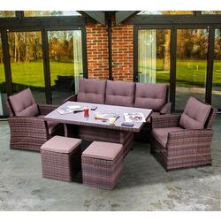 Set mobilier de gradina Villager Elda 67203 (Brown)